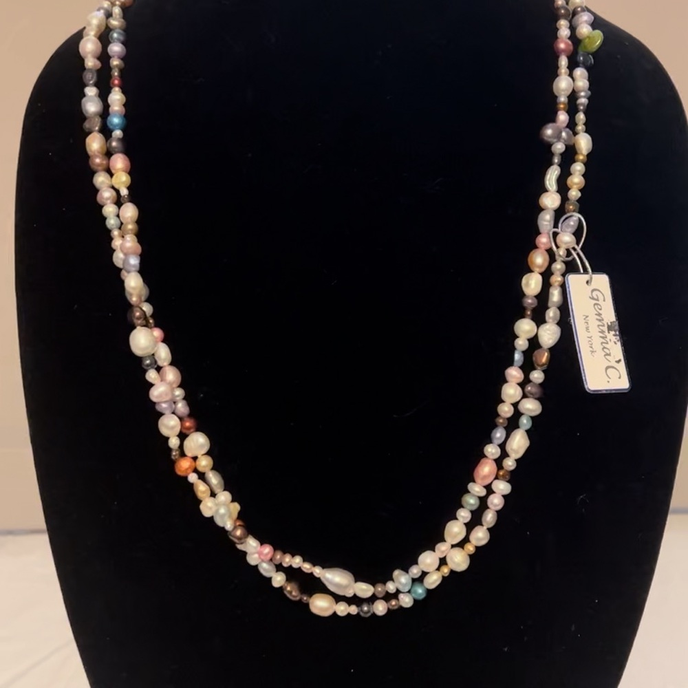 Gemma C NY Fresh Water Pearl Necklace
